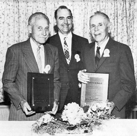 Plaque Award Dinner honoring Mr. Guy Nearing and Mr. Joseph Gable