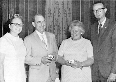 Sidney and Clara Burns, Bronze Medal Adwardees