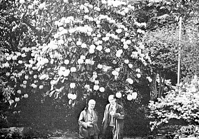 Frank Knight and Archie Gibson at Glenarn