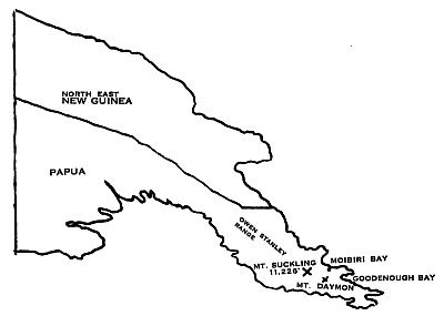 Map of Papua