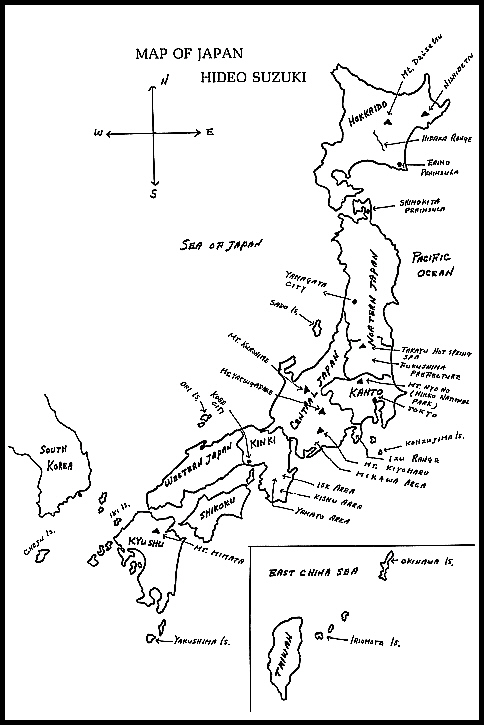 Map of Japan