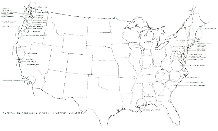 A.R.S. - location of Chapters