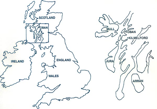 Scotland map