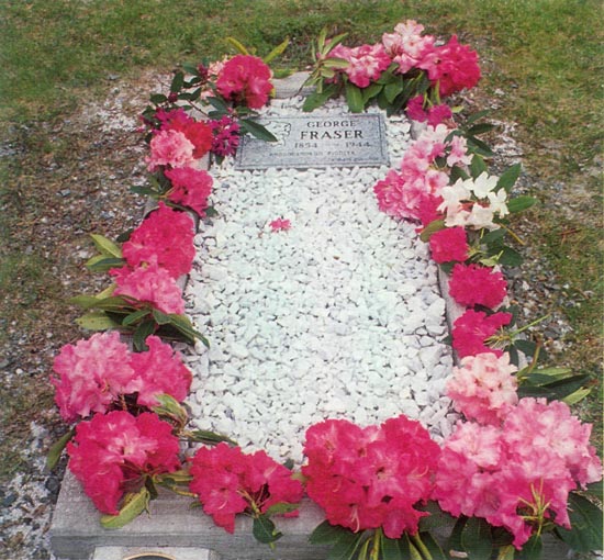 G. Fraser's grave, Ucluelet, B.C.