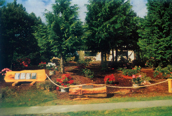 George Fraser Plaque and Garden.