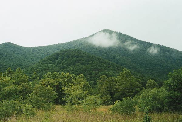 North end of White Rock Mountain, WV