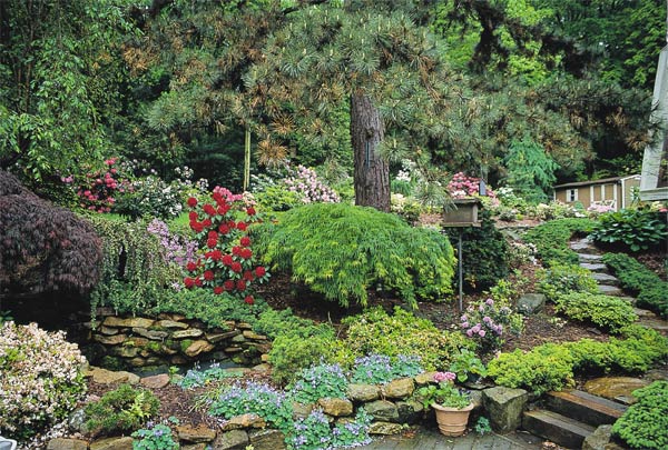 The Ahern Garden, Bethlehem, Pennsylvania.