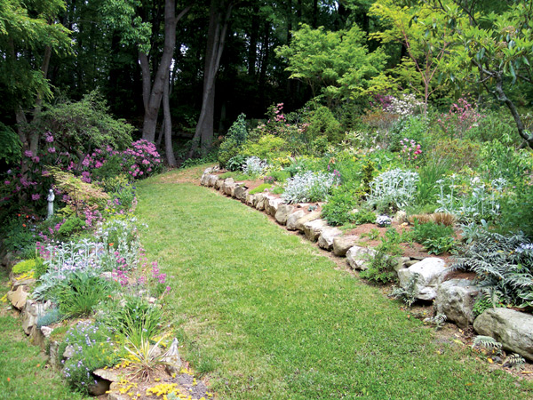 The Paul James rock garden.