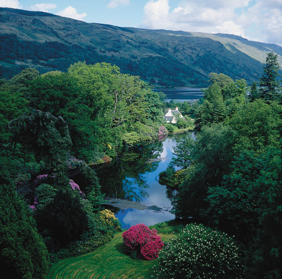 View taken from
the Dining Room of Ardkinglas House