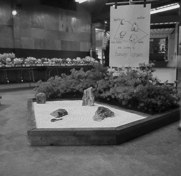 Floral exhibit in Burnaby, BC,
circa the 1960s