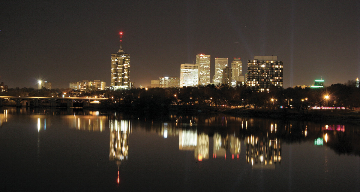 The Tulsa skyline