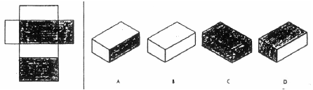 Differential Aptitude Test: Space Relations (DAT:SR) example problem (Bennett, Seashore, & Wesman, 1973).