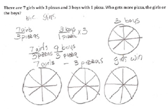 Another image showing the solution of the problem