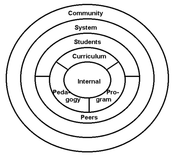 Graphic illustration of a qualitative theory as it emerged from a qualitative study